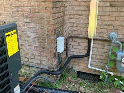 Outdoor Condenser Unit Line Set